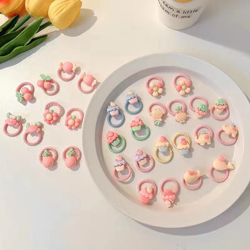 10 Pcs kids Colorful Elastic band
