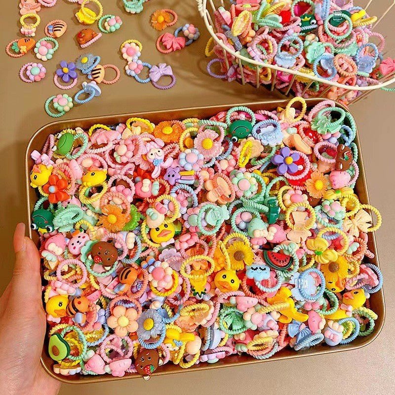 10 Pcs kids Colorful Elastic band