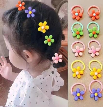 10 Pcs kids Colorful Elastic band