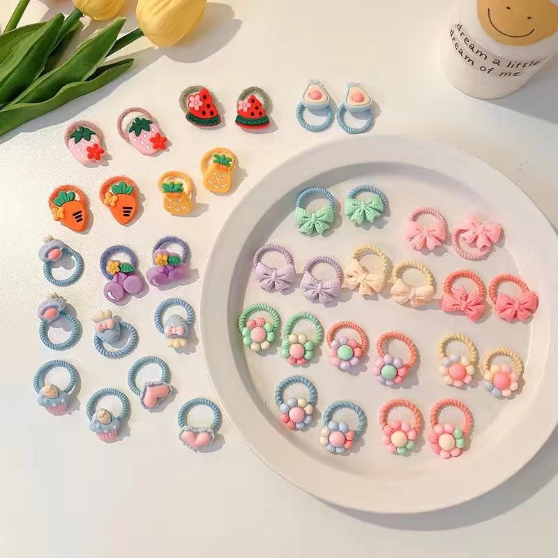 10 Pcs kids Colorful Elastic band