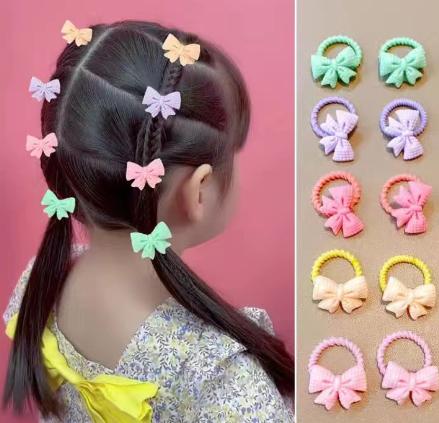 10 Pcs kids Colorful Elastic band