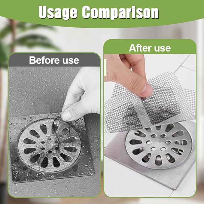 10 pcs disposable shower drain cover
