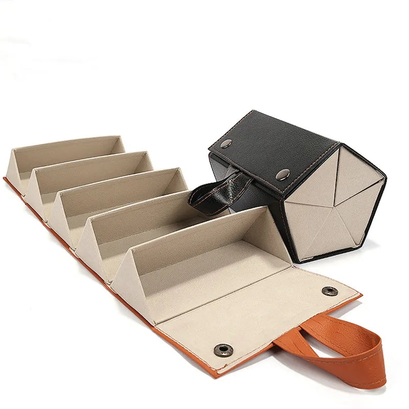 "Premium Leather Touch Glasses Case"