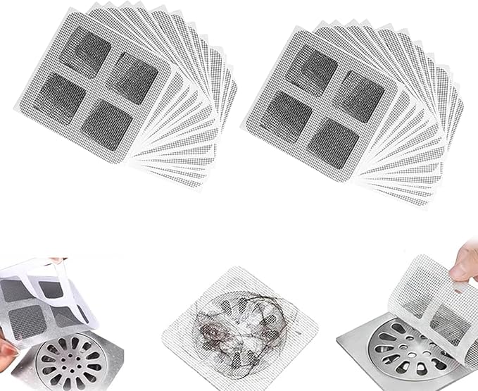 10 pcs disposable shower drain cover