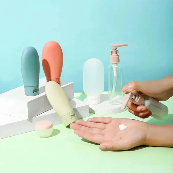 11Pcs/Set of Travel Bottles for Cosmetics and Toiletries