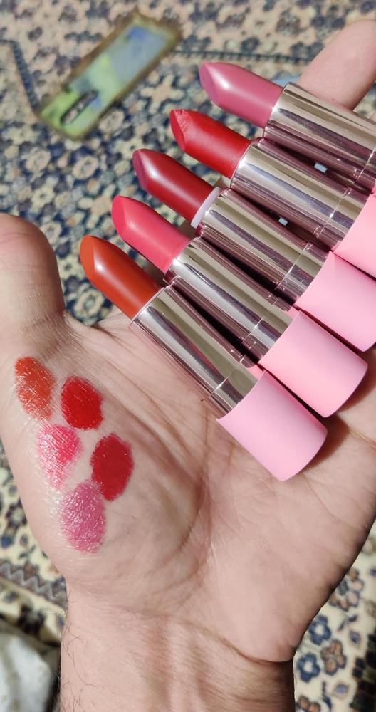 π₯ High Pigment Cream Lipstick β Bold Colors, Smooth Finish, All-Day Glam