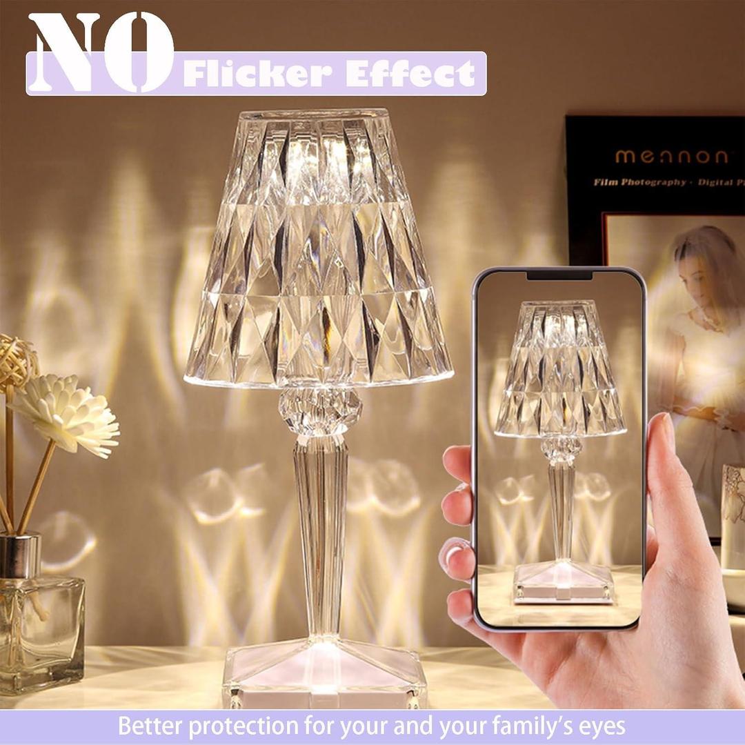 Rechargeable LED Table Lamp – Portable & Modern Design