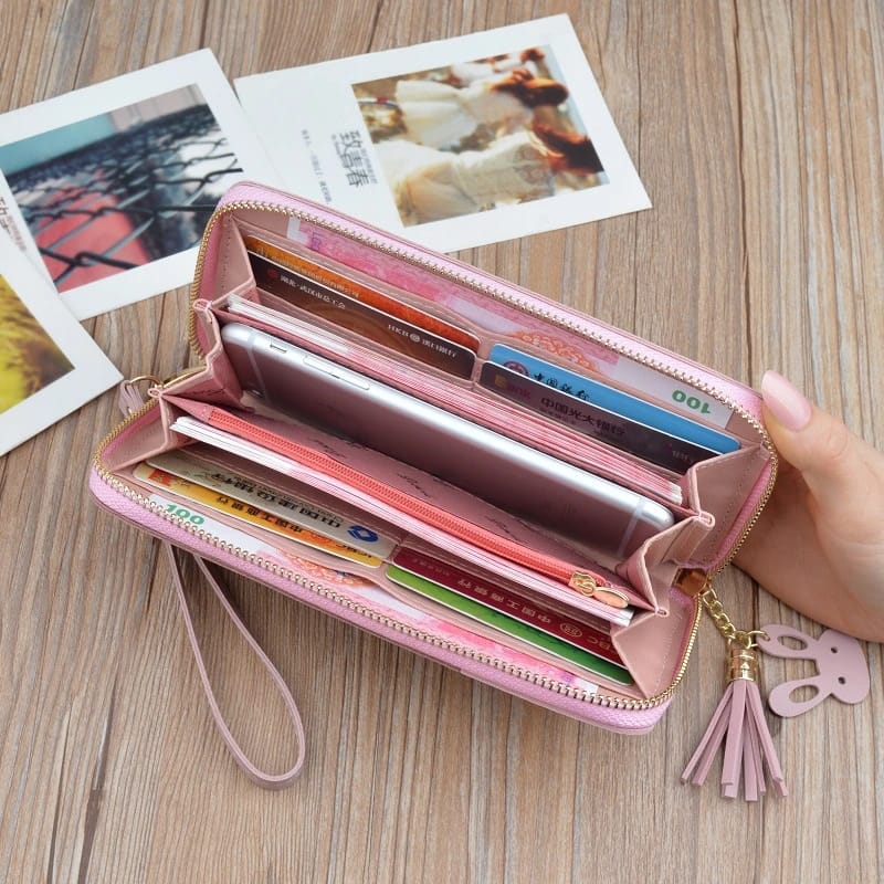 women's zipper hand pouch