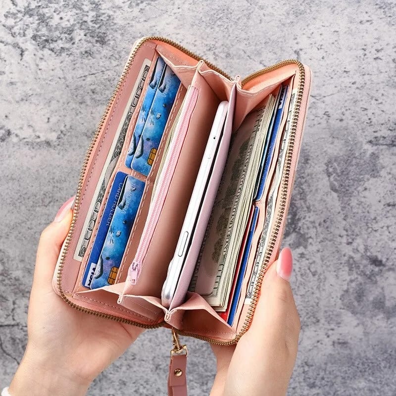 women's zipper hand pouch