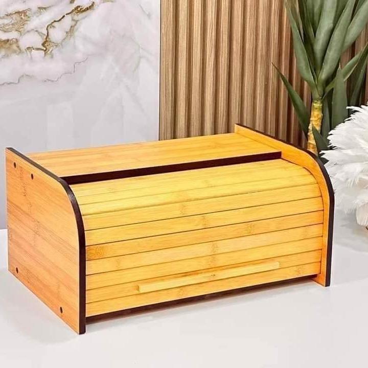 Wooden Bread Storage Box