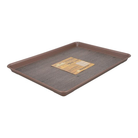 Wood-pattern tray