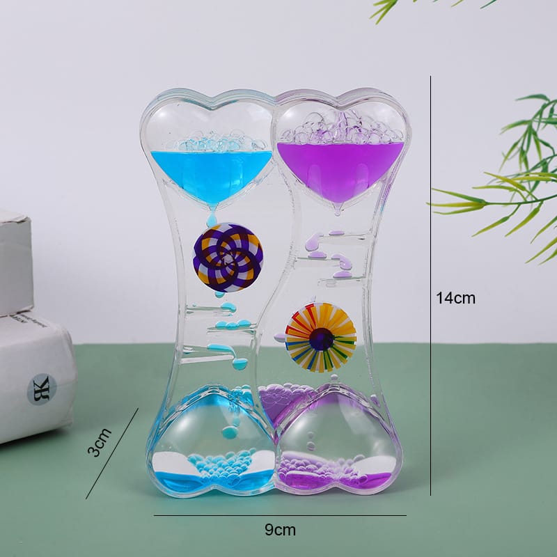 Windmill Liquid Motion Hour Glass