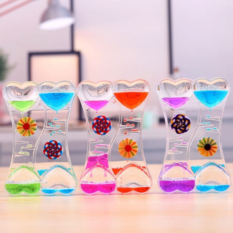 Windmill Liquid Motion Hour Glass