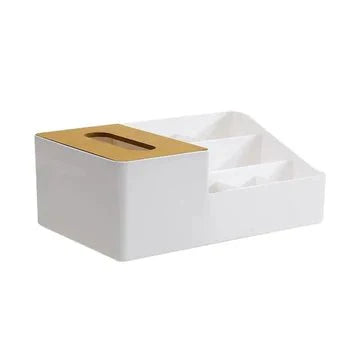 Wood-Topped Multi-Sectional Tissue Holder