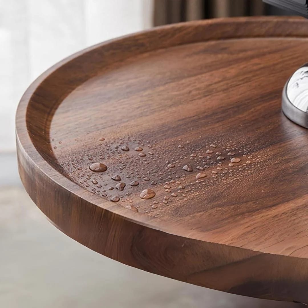 Wooden 3 tier side table