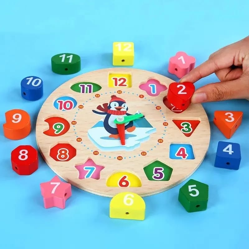 Wooden Clock Board