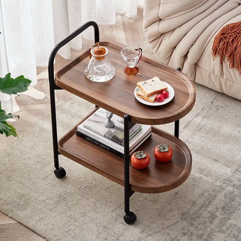 Wooden Movable Trolley
