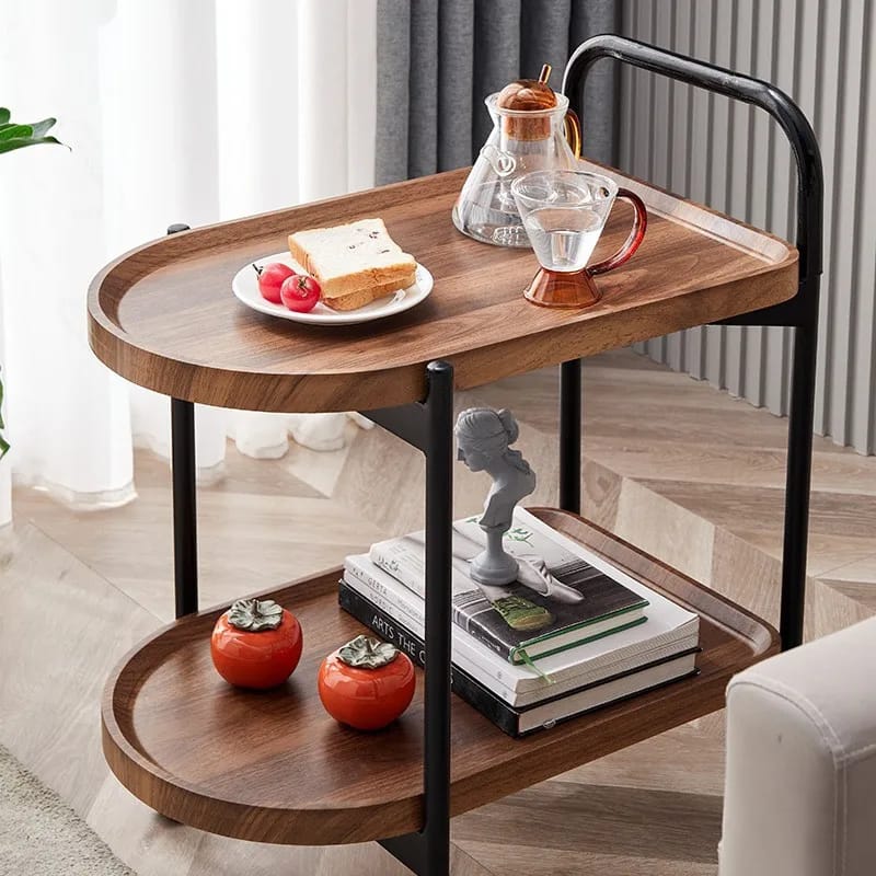 Wooden Movable Trolley