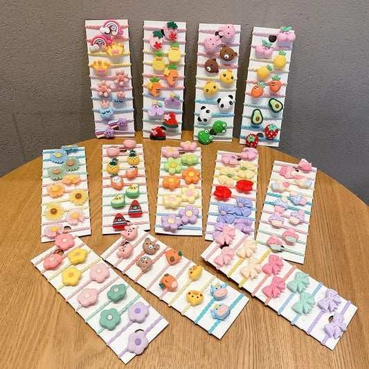 10 Pcs kids Colorful Elastic band