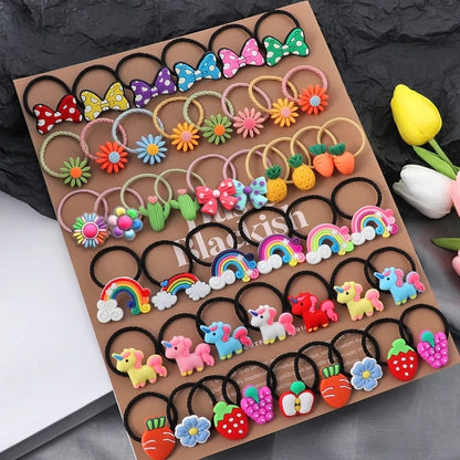 10 Pcs kids Colorful Elastic band