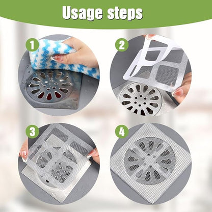 10 pcs disposable shower drain cover