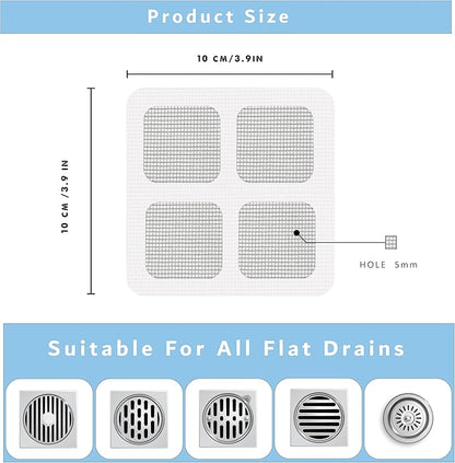 10 pcs disposable shower drain cover