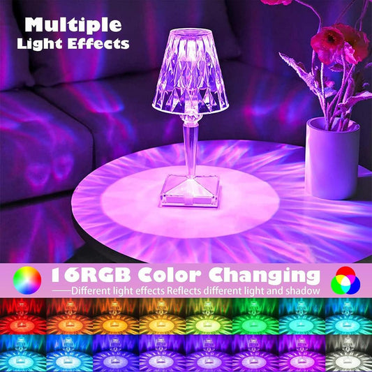 Rechargeable LED Table Lamp – Portable & Modern Design